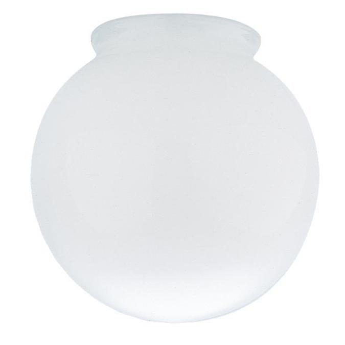 3-1/4-Inch Handblown Opal Glass Globe