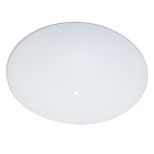 12-Inch Gloss White Glass Diffuser
