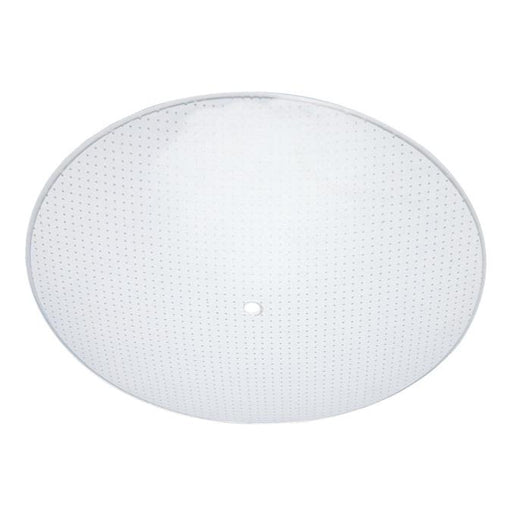 13-Inch Clear Dot Pattern Glass Diffuser