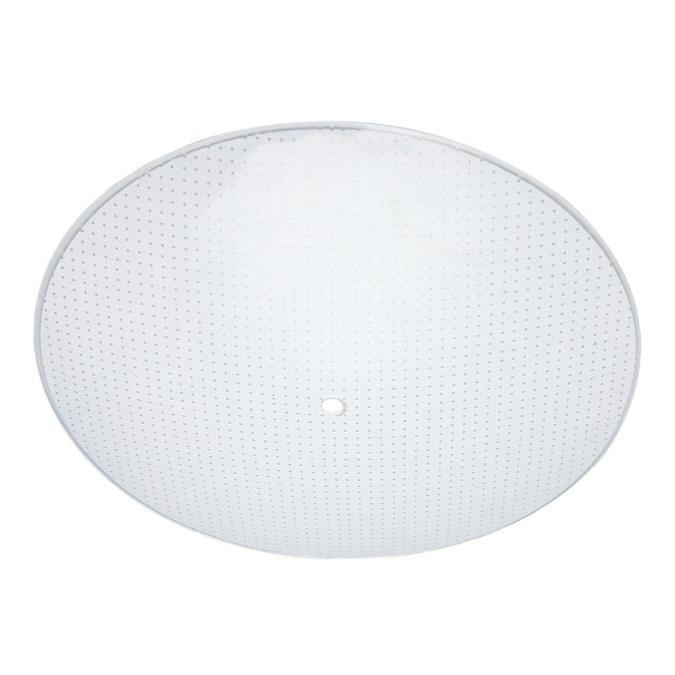 13-Inch Clear Dot Pattern Glass Diffuser
