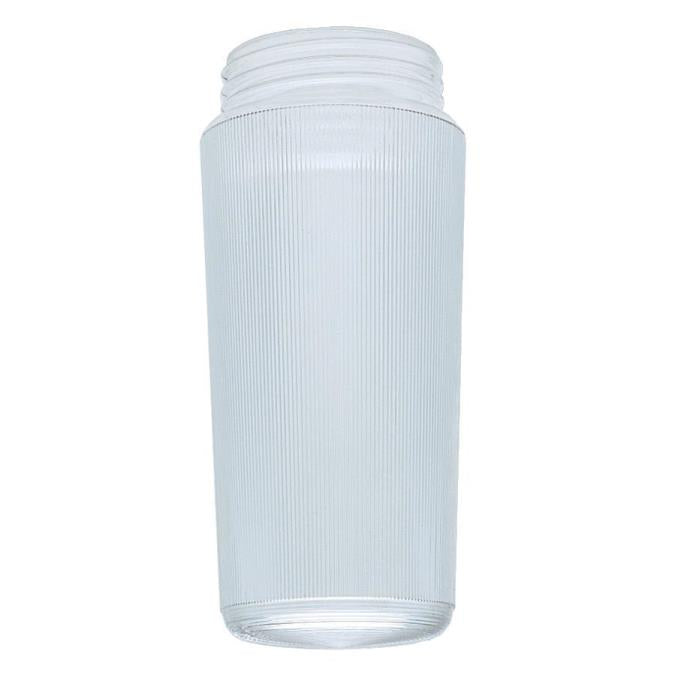 3-1/4-Inch Clear Tapered Polycarbonate Threaded Neck Shade