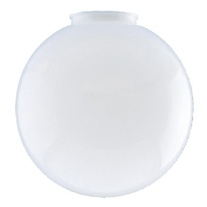 4-Inch White Acrylic Globe