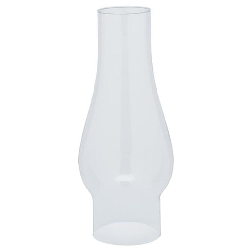 2-5/8-Inch Handblown Clear Glass Chimney