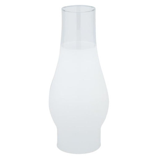 2-5/8-Inch Handblown 3/4 Frosted Glass Chimney