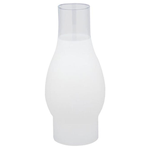 3-Inch Handblown 3/4 Frosted Glass Chimney
