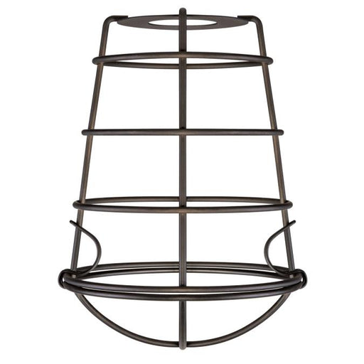2 1/4-Inch Oil Rubbed Bronze Industrial Cage Shade