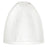 Clear Ribbed Dome Shade