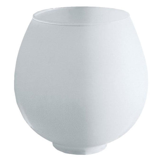 2-Inch Handblown Satin White Glass Shade