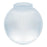 3-1/4-Inch Clear Prismatic Glass Globe 6-Pack