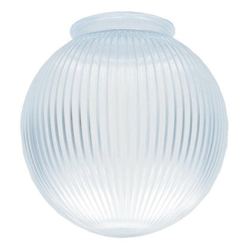 3-1/4-Inch Clear Prismatic Glass Globe 6-Pack