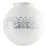 3-1/4-Inch Handblown Frosted Victorian Glass Globe 6-Pack