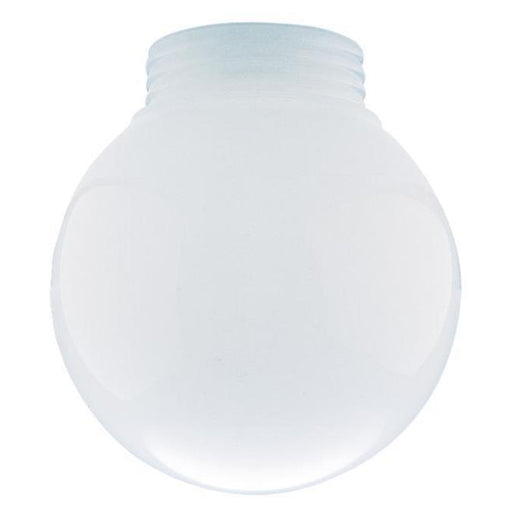 3-1/4-Inch White Polycarbonate Globe 6-Pack