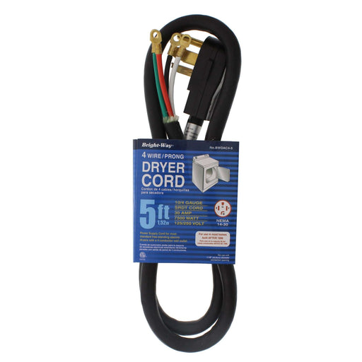 Dryer Cord 5' 4 Conductor