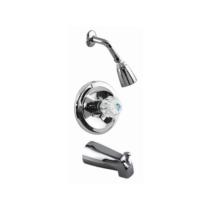 Single Handle Tub/Shower Faucet Chrome